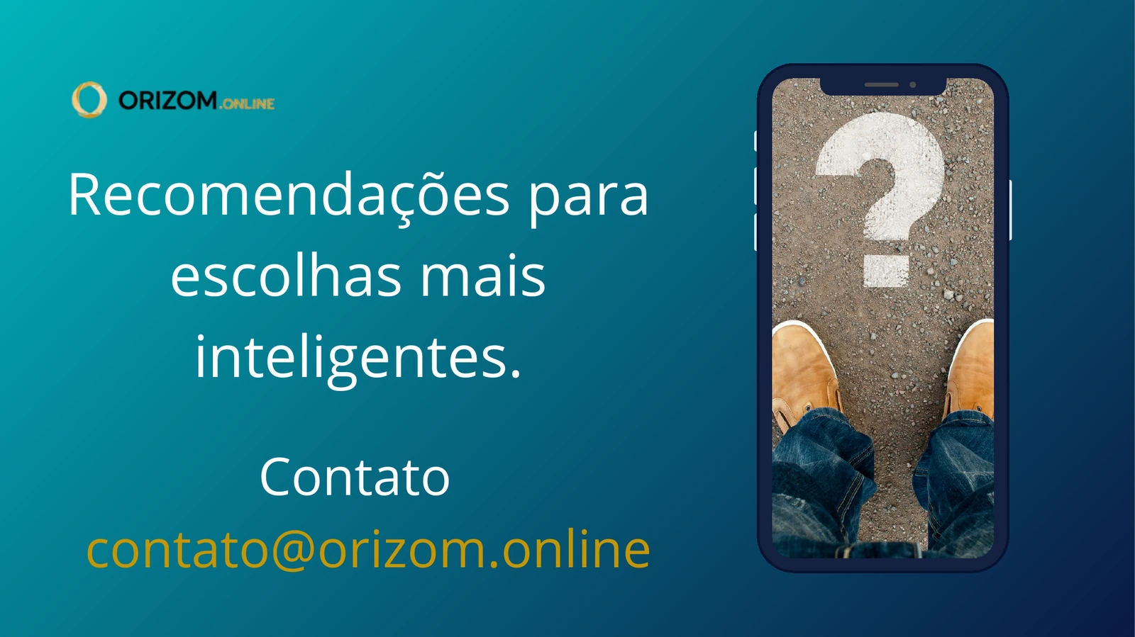 Contato do Orizom Online